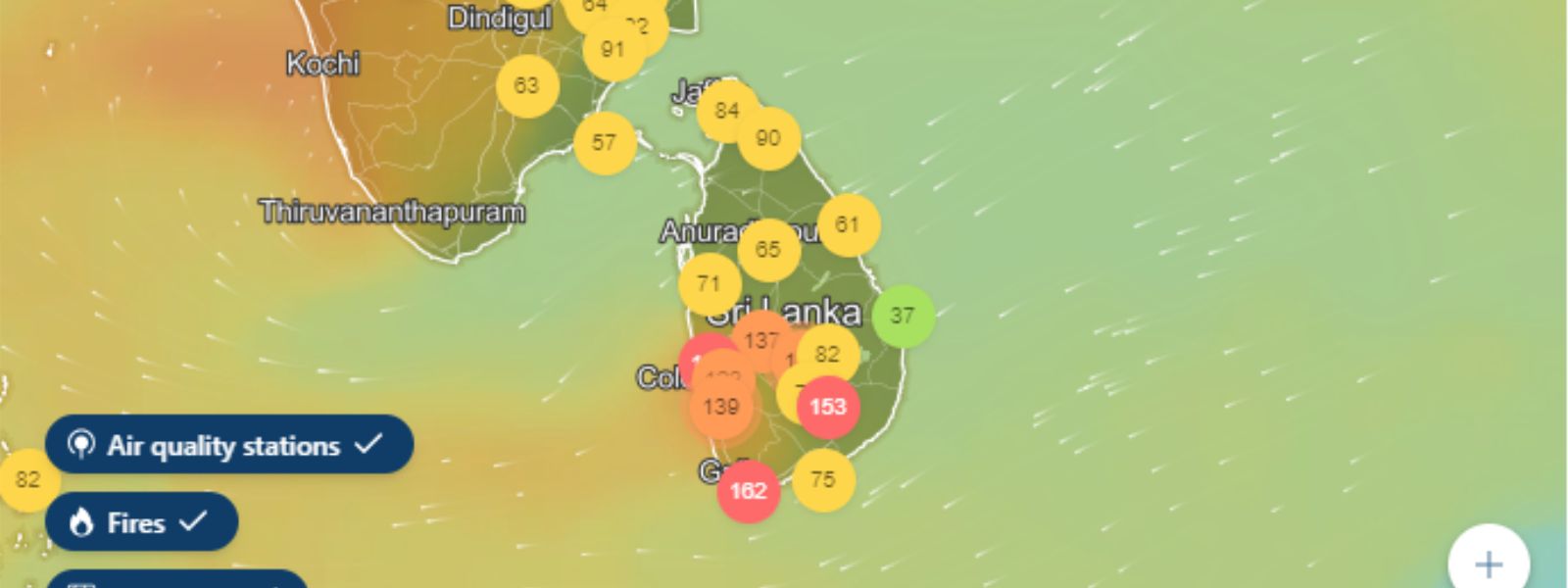 Air quality in several areas to return to normal